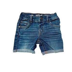 Cat & Jack Pull On Jean Shorts Size 2